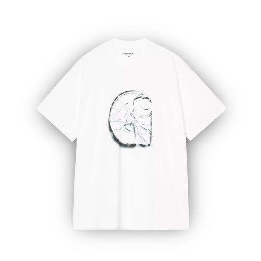 S/S Shattered T-Shirt White