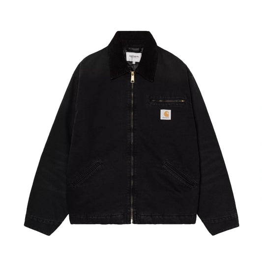 Detroit Jacket Black Stone Canvas