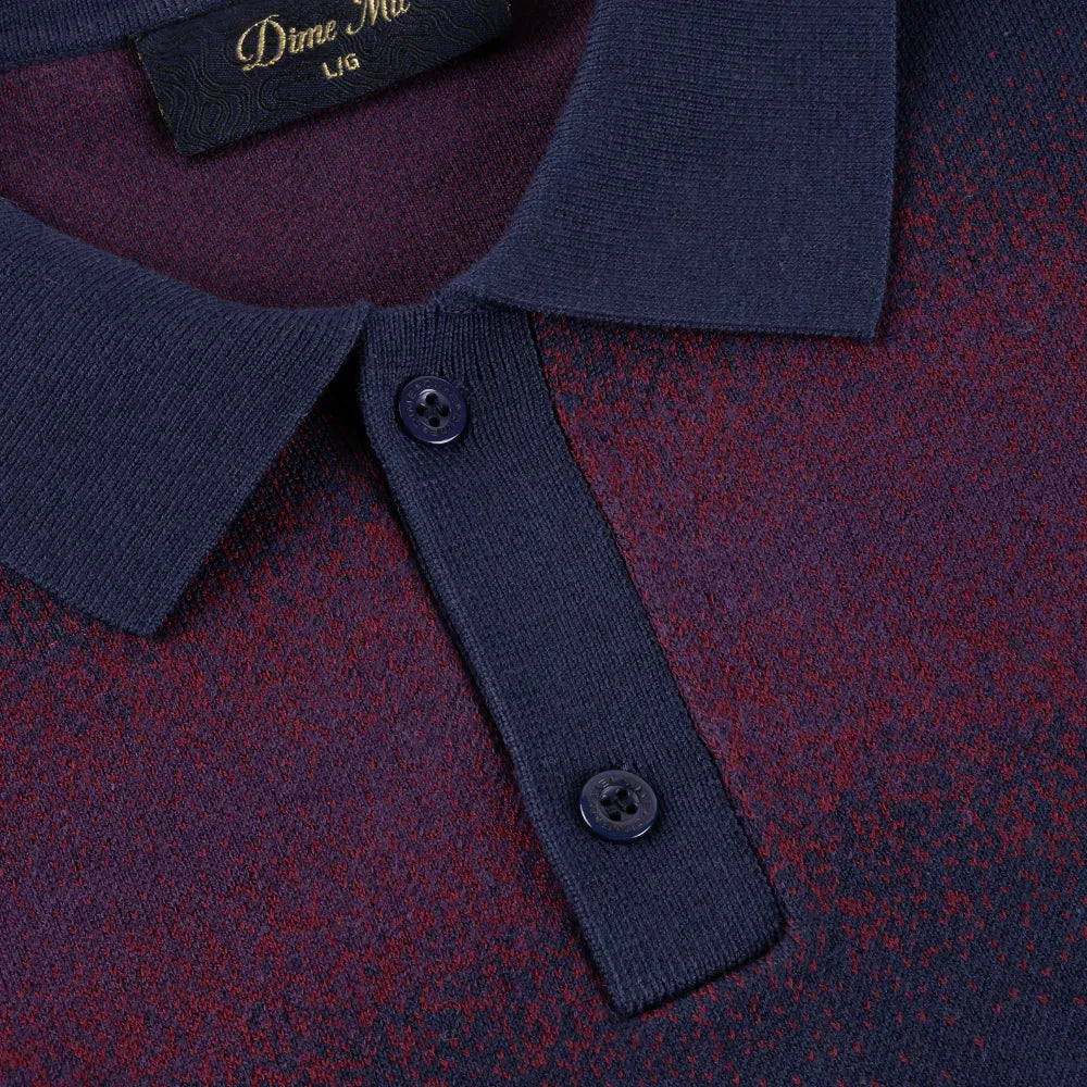 Striped Rugby Knit Navy