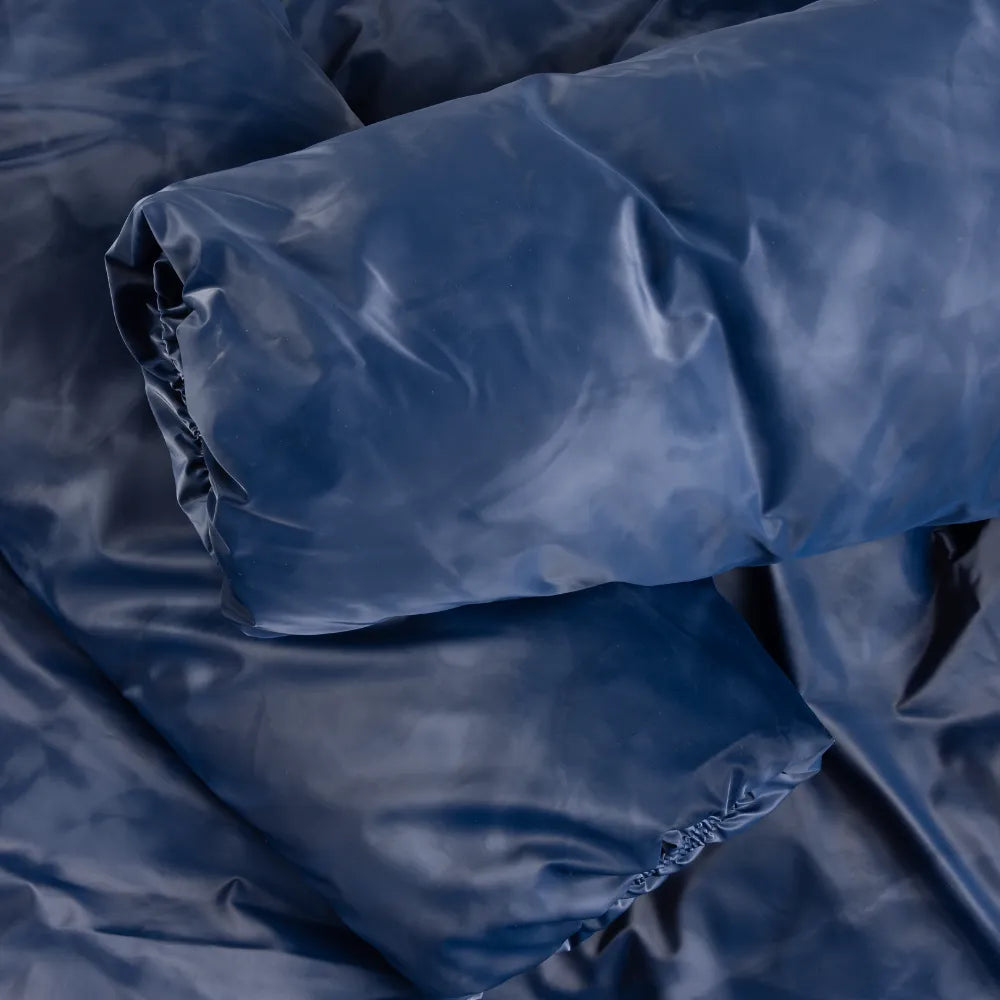 Wavy Puffer Smoke Blue