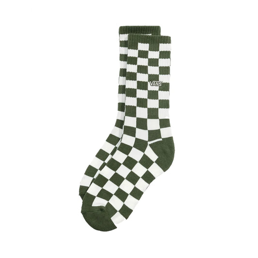 Vans Checkerboard Crew Socks – Pine Forest