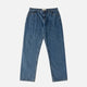 Straight Denim Pants Stone Washed