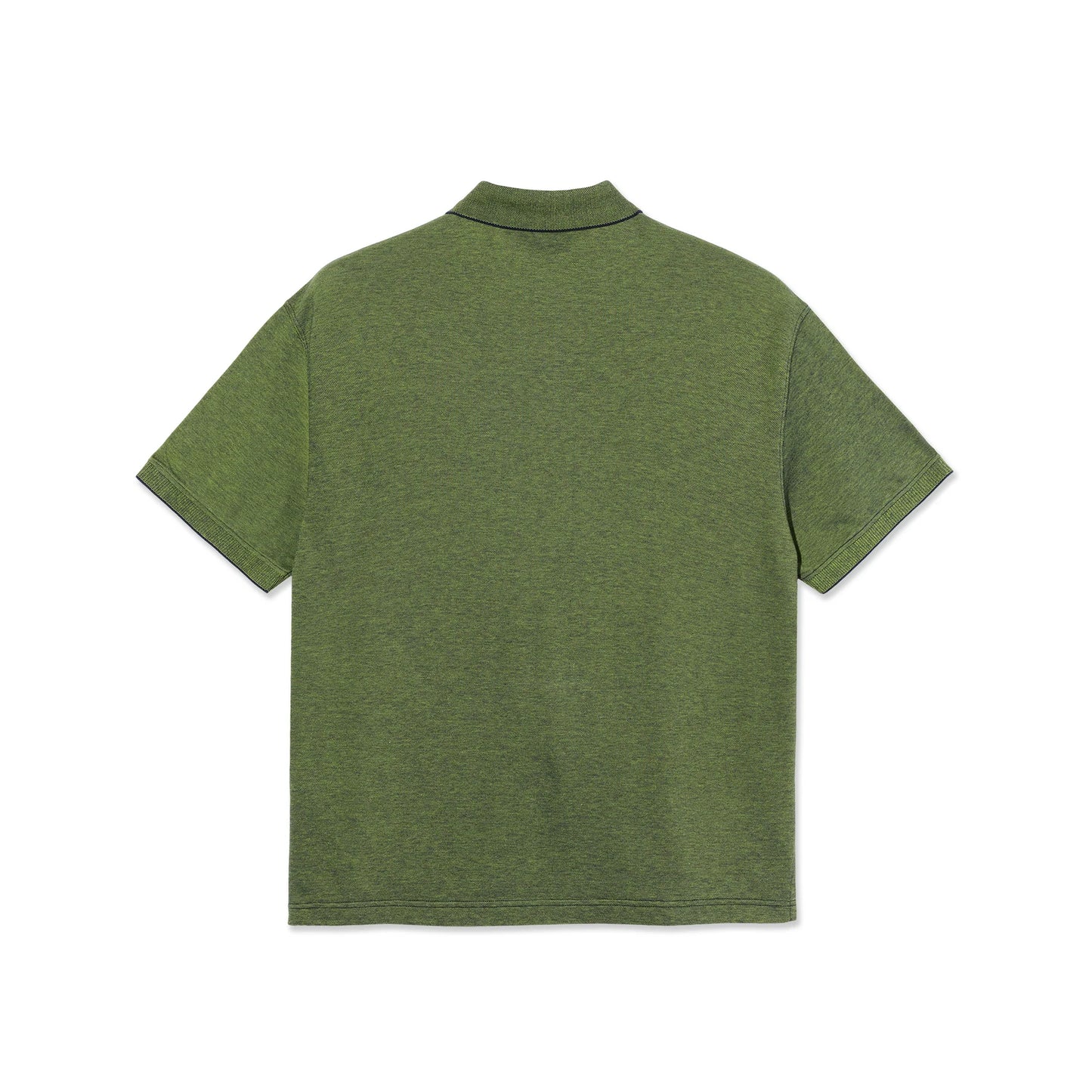Surf Polo Shirt Pique Green/Blue
