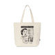 Canvas Graphic Tote Catalogue Print, Natural