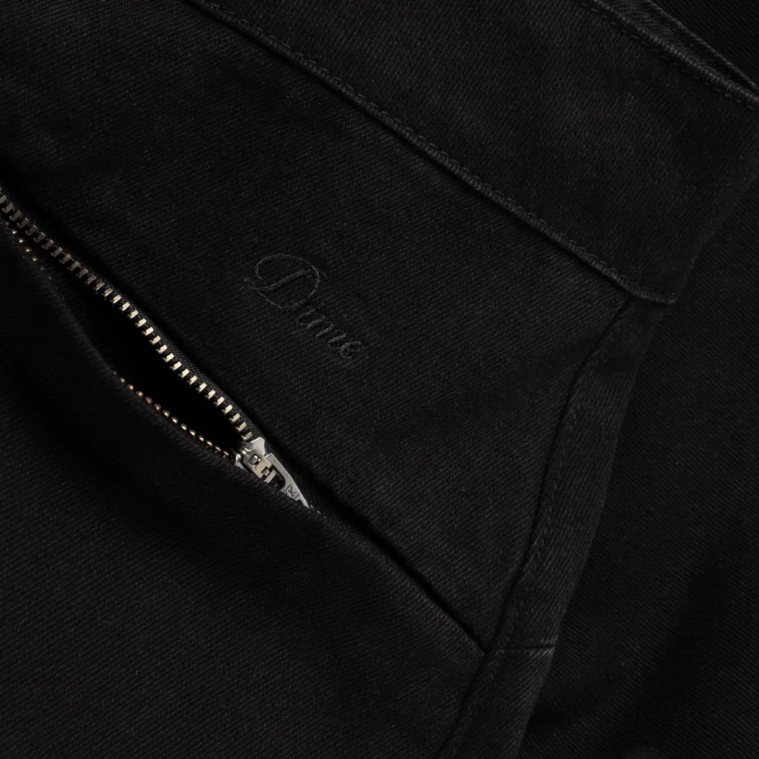 Tech Denim Shorts Black