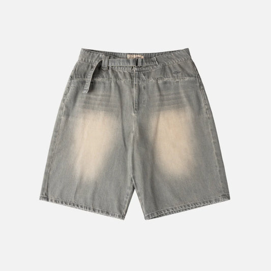 Tech Denim Shorts Sandblasted Desert