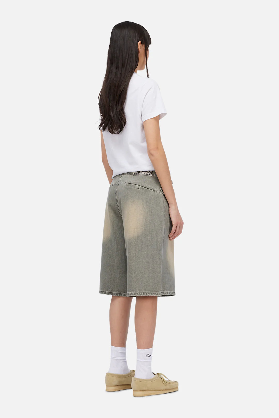 Tech Denim Shorts Sandblasted Desert
