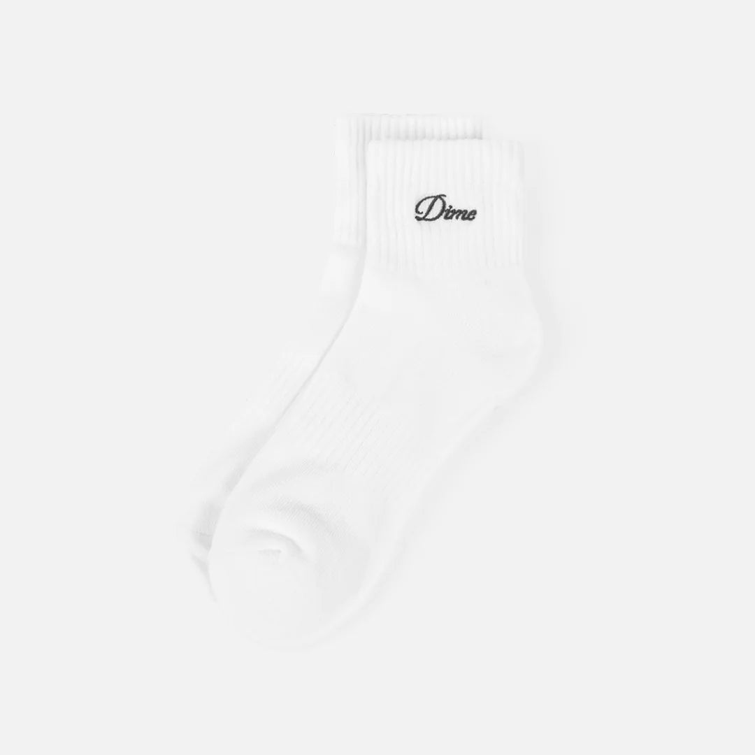 Two Pack Ankle Socks White