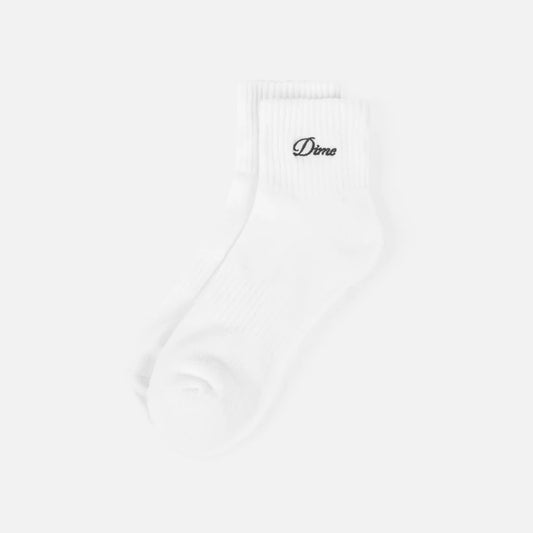 Two Pack Ankle Socks White