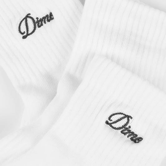 Two Pack Ankle Socks White