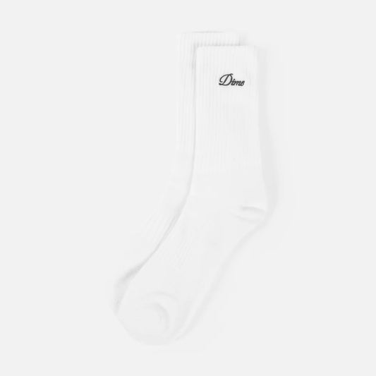 Two Pack Crew Socks White