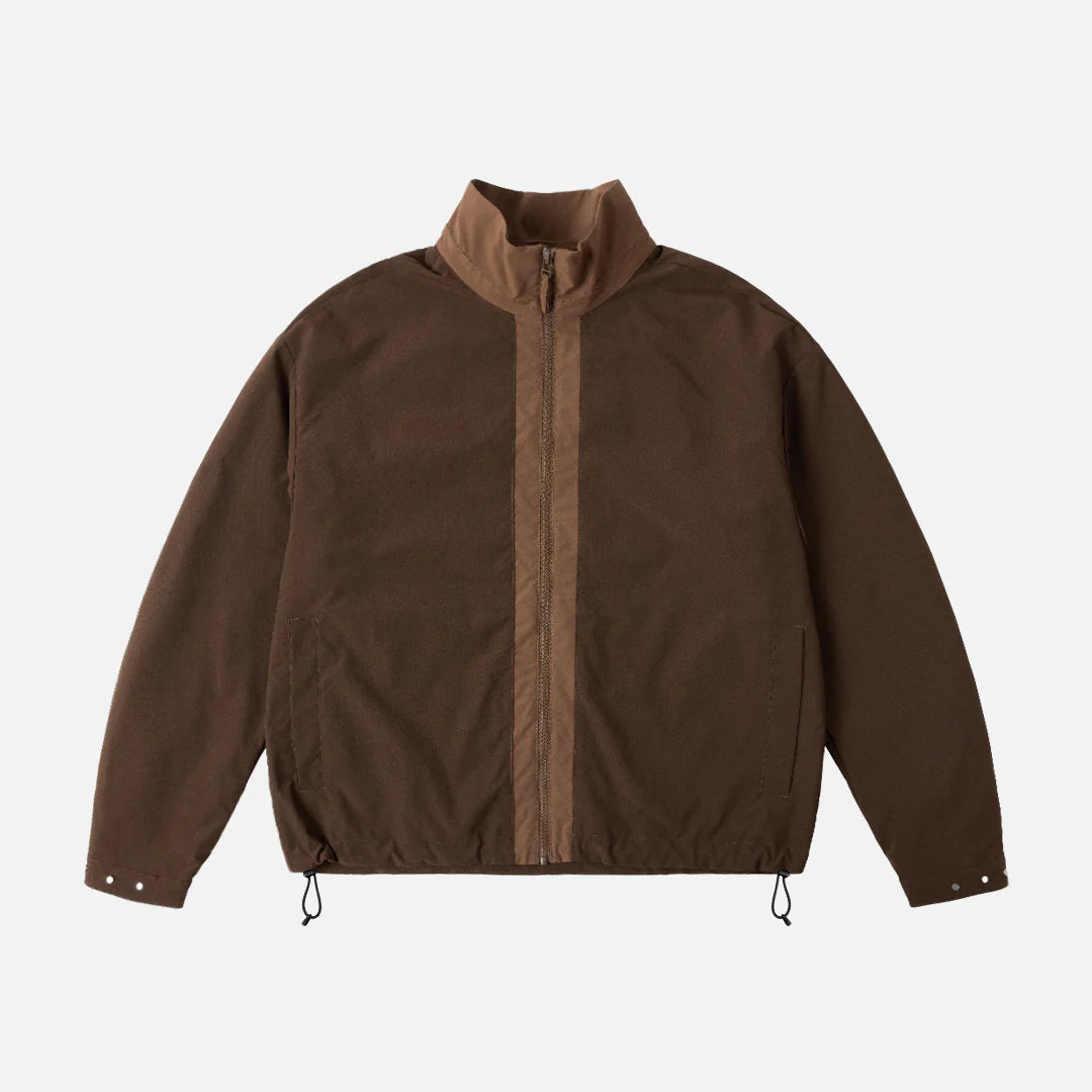 Two Tone Windbreaker Brown