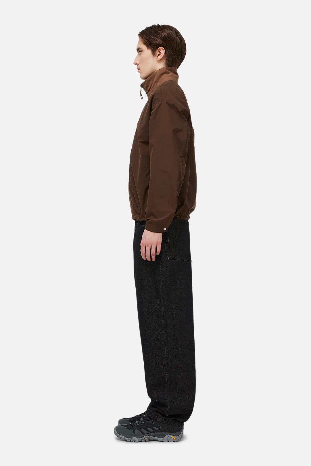 Two Tone Windbreaker Brown
