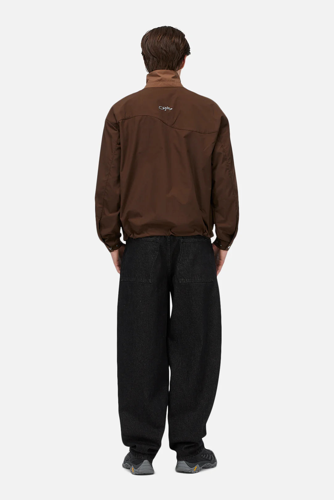 Two Tone Windbreaker Brown