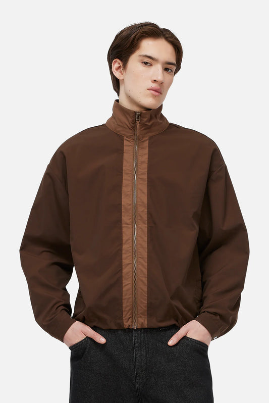 Two Tone Windbreaker Brown