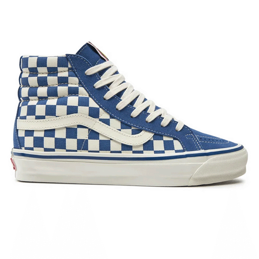 Sk8-Hi Reissue 38 Checkerboard Blue White