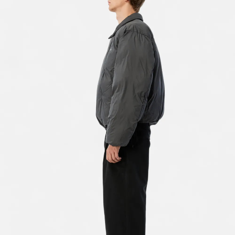 Pleated Puffer Charcoal