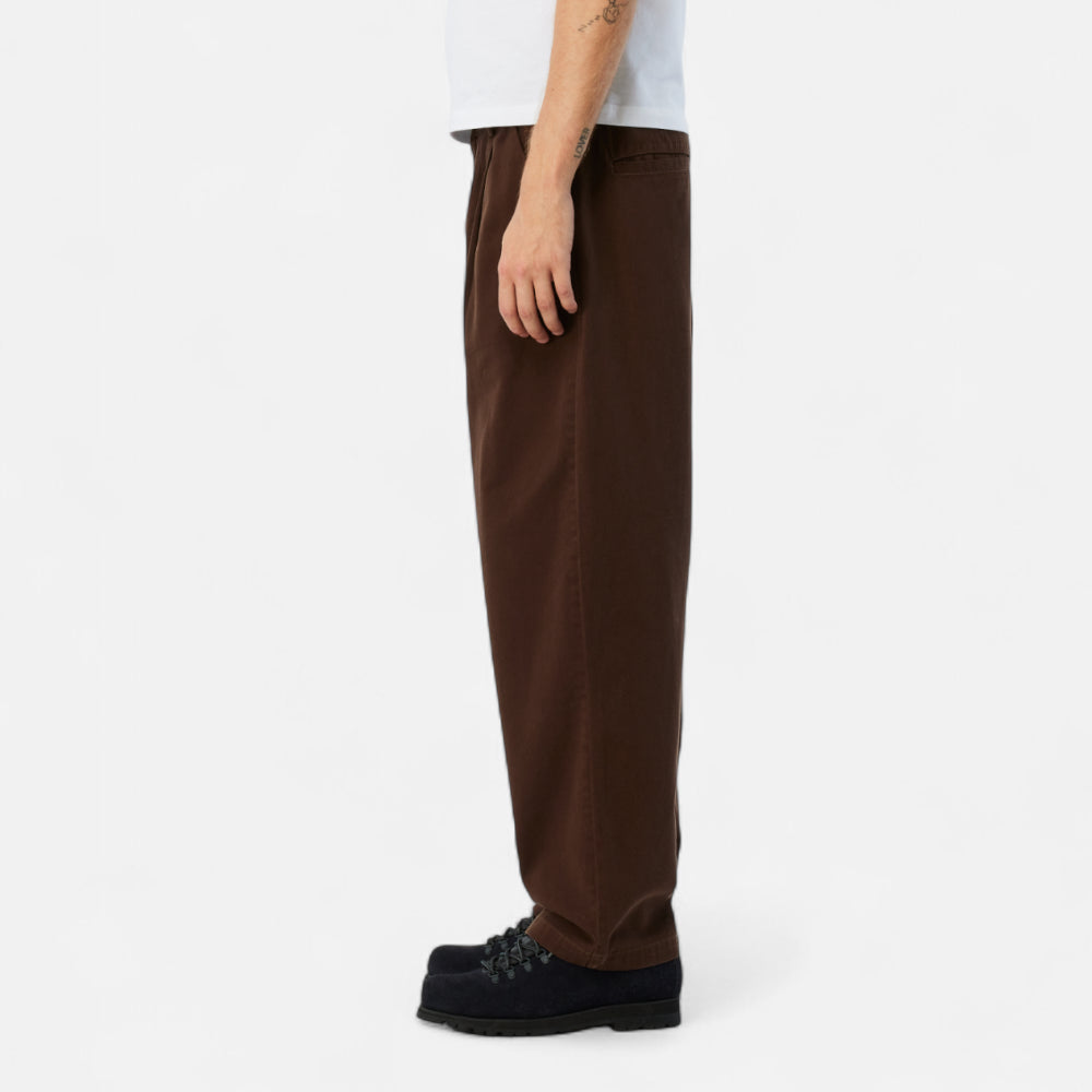 Baggy Chino Pant Dark Brown