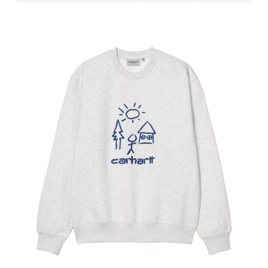 Masterpiece Sweat Ash heather