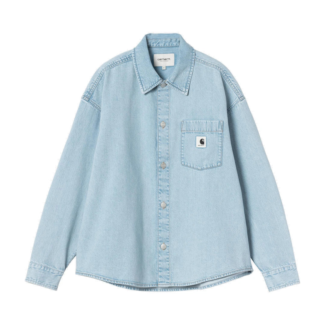 W' Alta Shirt Jac Blue stone bleached