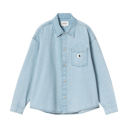 W' Alta Shirt Jac Blue stone bleached