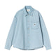 W' Alta Shirt Jac Blue stone bleached