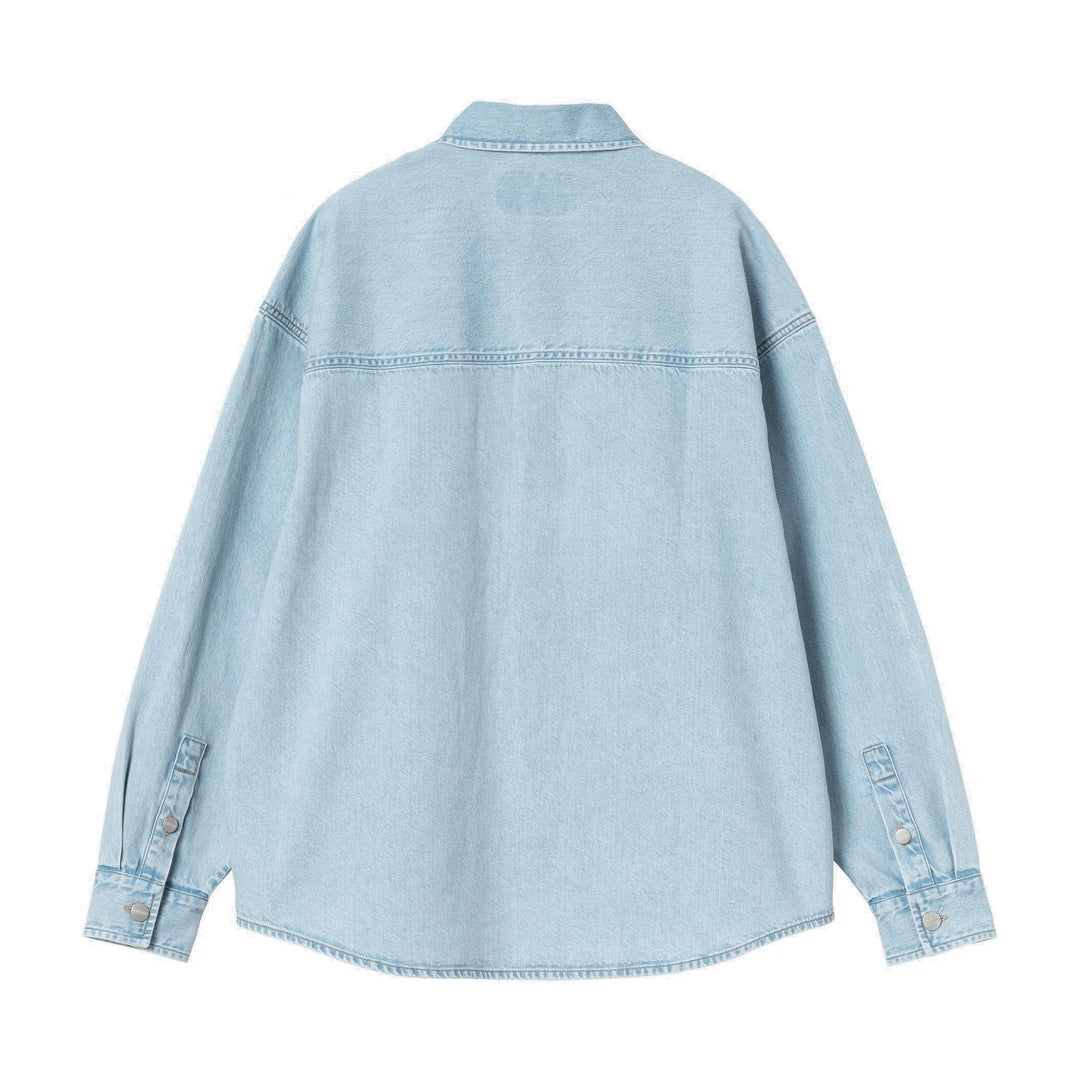 W' Alta Shirt Jac Blue stone bleached