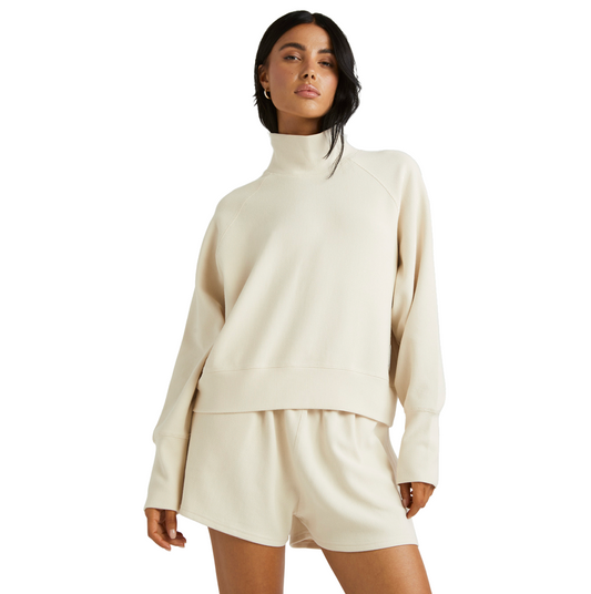 Sofie Waffle Latte Sweat