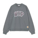 WIP III Sweat Cozy Blue heavy stone wash