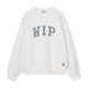 WIP III Sweat Ash Heather heavy stone wash