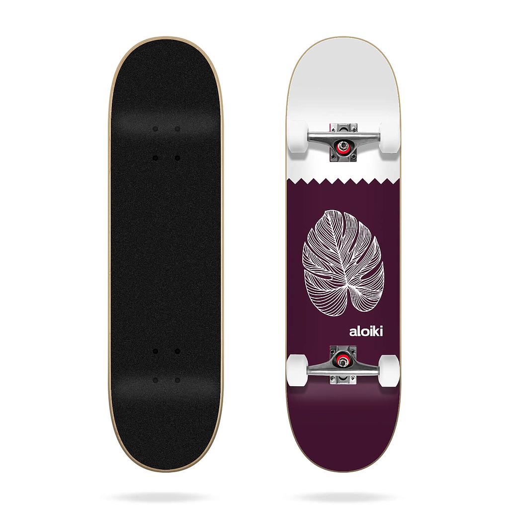 Purple Leaf 8.0"x31.85" Complete Skateboard